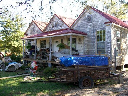 Milledgeville GA area,  Country Home Transformation Before