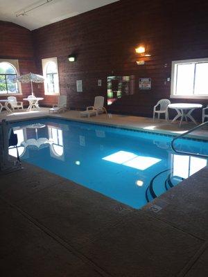 Indoor pool.