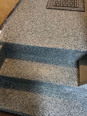 Completed steps in my garage