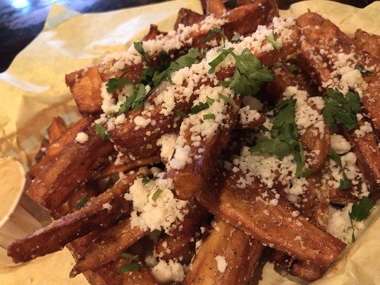 Sweet potato fries!! Delicious