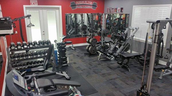 Smith Machine Equipment in corner area