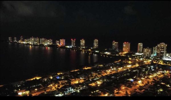 Singer Island at night