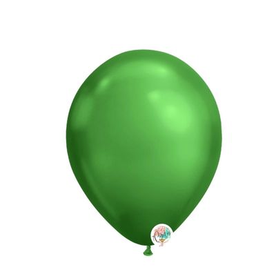 Chrome Green Latex Balloons available in 5" 9" 11" 18" 36"