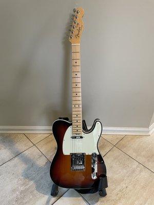 Fender Telecaster worked on by Bruce. It plays better than ever.