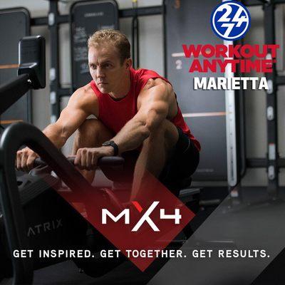 MX4 is our incredible small groups program led by our certified team. More info on MX4 here: http://workoutanytime.com/marietta/mx4