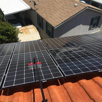 Solar Panels need some love 2, call us now for a quote 619-627-1221