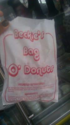 Beckie's bag O' Donuts