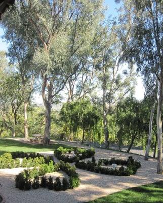 Boxwood Topiary Garden