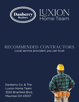 Reach out to us for our tailored list of local contractors for all sorts of projects.