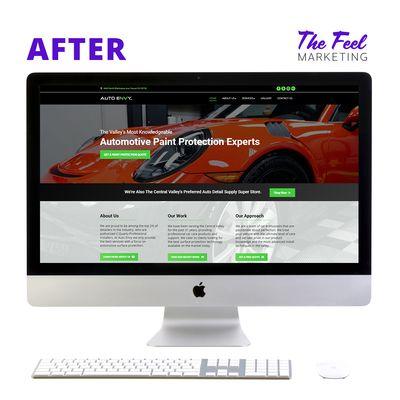 Web Design For Auto Detail Client