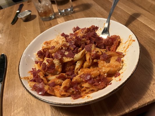 Some kind of pasta that our daughter loved