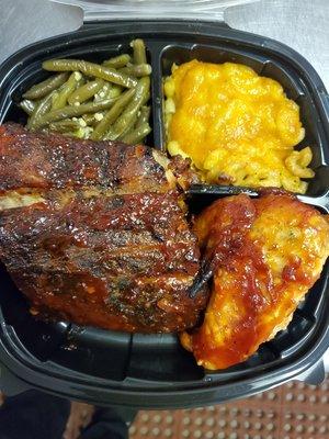 Ribs and Chicken Combo