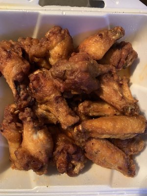 Crack chicken wings