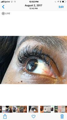 Eyelash extensions