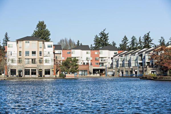 Tualatin Condos.
 We installed IKO shingles.