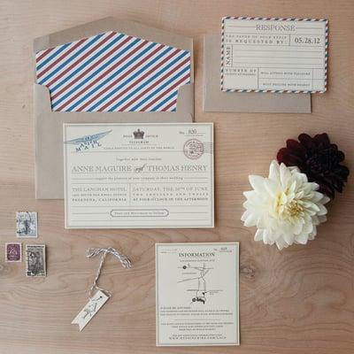 Destination Wedding Invitation