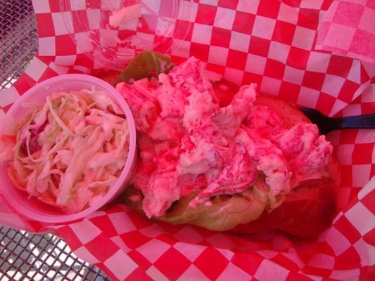 My order of Lobster Roll from Lobster Bliss FOOD Truck