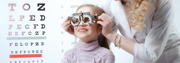 Family Optometrist. start taking care of your child's eye care early  to avoid future problems