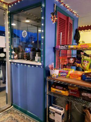 Ticket Booth at Clinton Theater