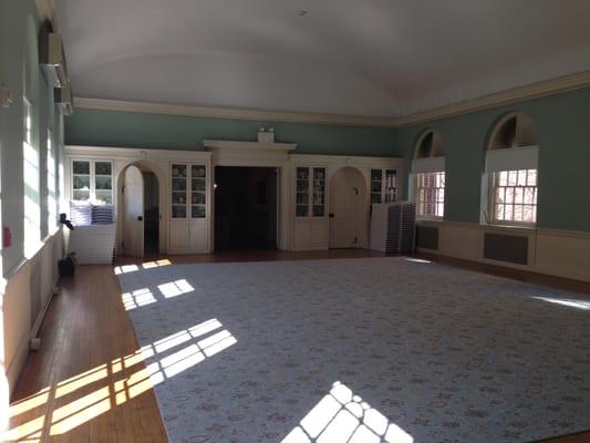 Second floor ballroom (looking west)