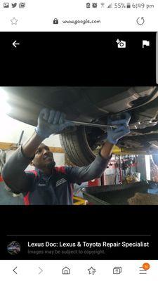 Trained &Certified Auto Technicians