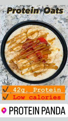 This is a Oatmeal Protein high protein low calories.