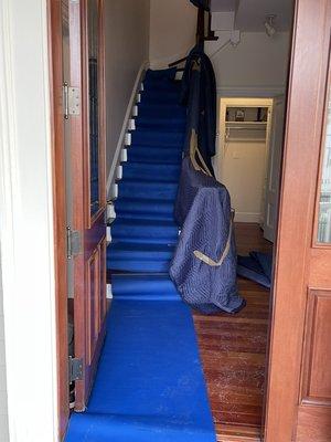 Cover staircase