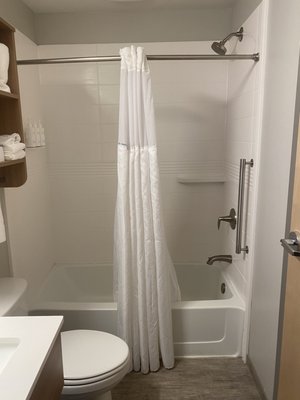 Clean efficient bathroom