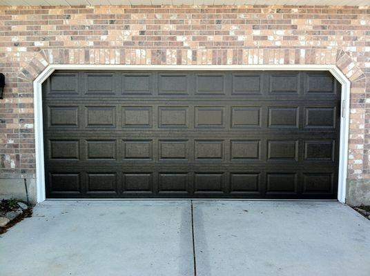 Brown Amarr Garage door