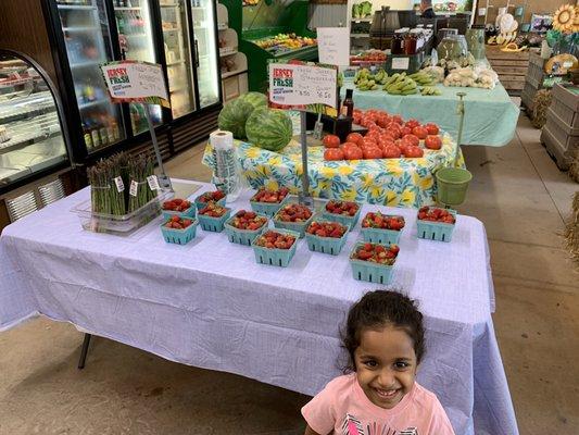 Jersey Asparagus, Jersey Strawberries, Jersey Girl!