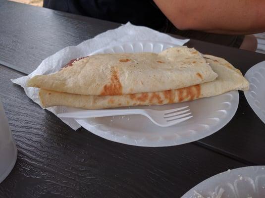 baliadas, tortillas hechas por ellos