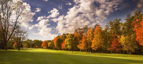 Hole number 16 showing it's beautiful fall colors.