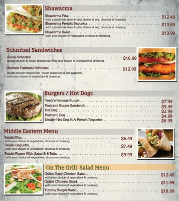 Menu Page 2