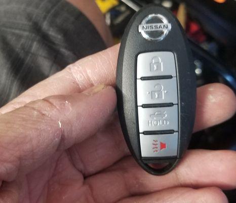 Nissan  smart key start $120