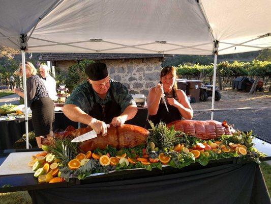 I catered my nieces wedding in Napa CA on Oct 1 2016