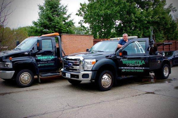 George's Winnetka Towing 24 HR. 
 847-571-8185