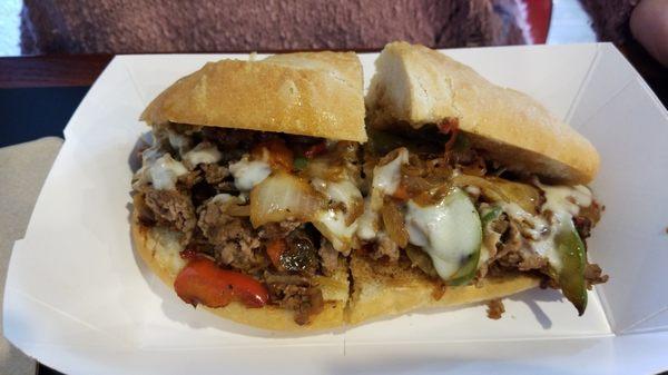 Philly cheesesteak