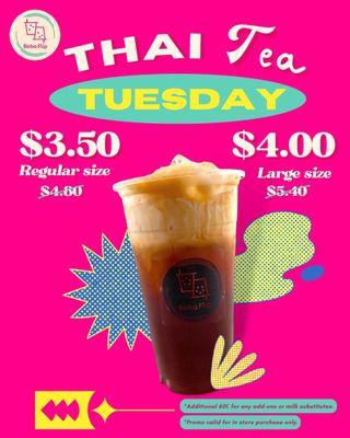 Thai Tea Tuesday!!