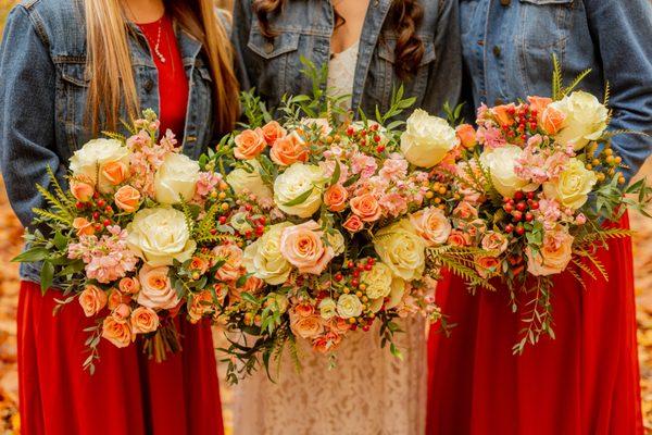 Bridal & Bridesmaid Bouquets