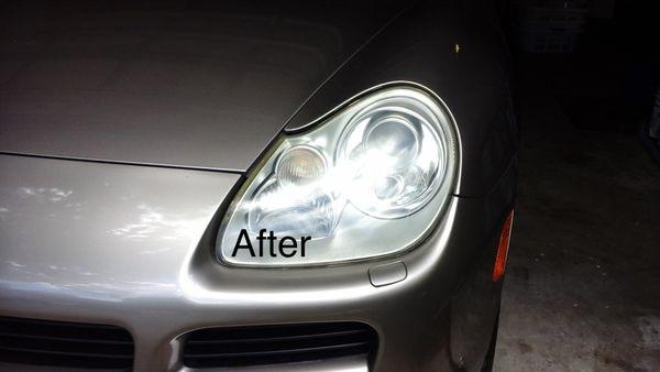 Head light restoration after