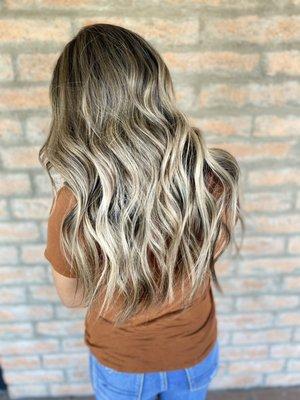 Balayage highlights