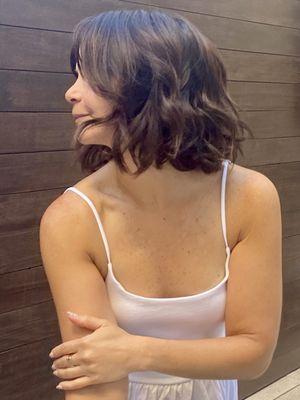 A no fuss textured lob