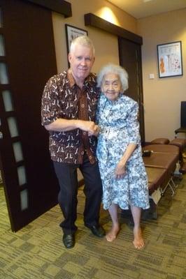 My favorite Indonesian patient who happens to be one of the nicest ladies in the world.