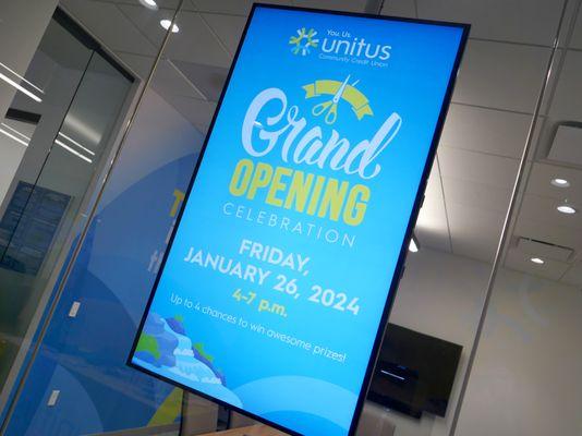 Grand Opening Celebration