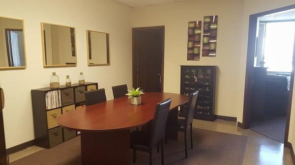 From groups to workshops, to assessments to meetings, you will have all the space you need in our conference room.