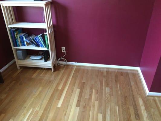 Wood flooring done by Ory and his crew.