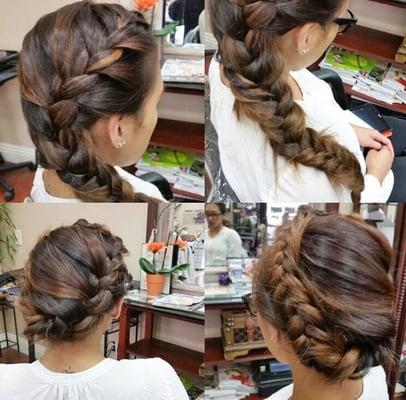 Side Braid. Gorgeous!