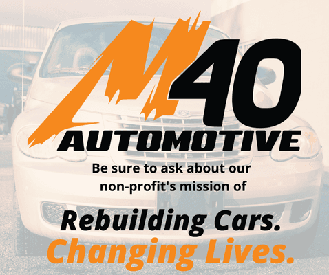 Non-profit arm of M40 Auto & Alignment