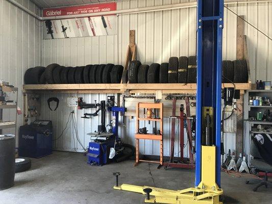 Many tires in stock or next day delivery. Tire patches and plugs.