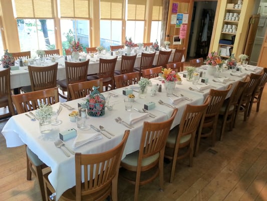 Our dining room - a perfect spot for your next special event.